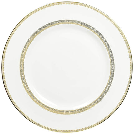 Vera Wang Wedgwood White 'Gold Lace' Dinner Plate