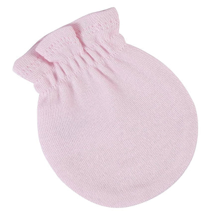 Gerber Baby Girls' 8-pack and 12-pack No Scratch Mittens, Gray Heather, 0-3 Months (8-pack)