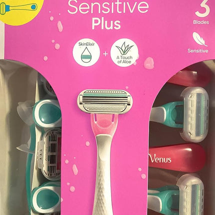 Gillette Venus Sensitive Plus Disposable Razor, 15