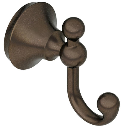 Moen YB5203ORB Wynford Gancho doble para batas, bronce frotado con aceite