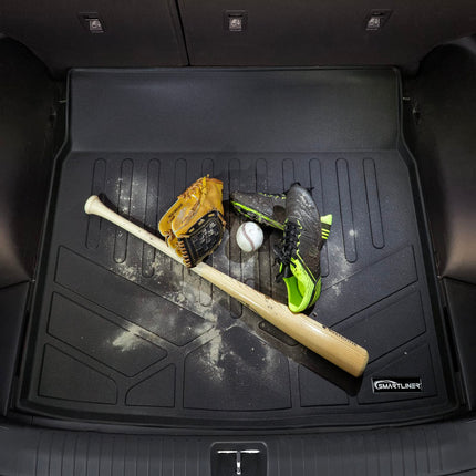 SMARTLINER All Weather Protection Custom Fit Black Cargo Liner Compatible with 2020-2024 Audi Q5 PHEV (Plug-in Hybrid)