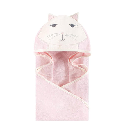 Hudson Baby Unisex Baby Cotton Animal Face Hooded 