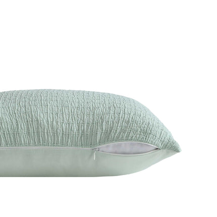 Nautica - Throw Pillow, Super Soft Constructions with Zip Closure, Ideal for Couch or Bed, Coastal Home Essentials (Wave Texture Aqua, 20" x 20")