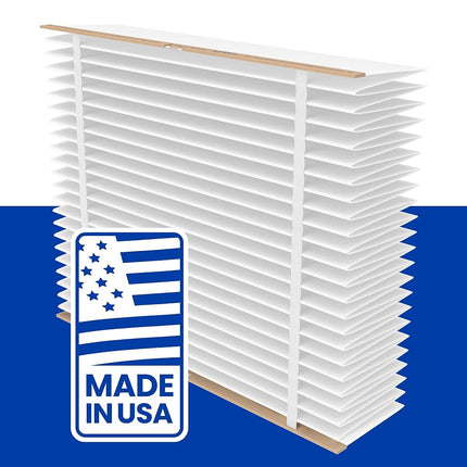 AprilAire 501 Replacement Filter for AprilAire 5000 Whole-House Air Purifier - MERV 15 Equivalent, 16x25x6 Air Filter (Pack of 4)