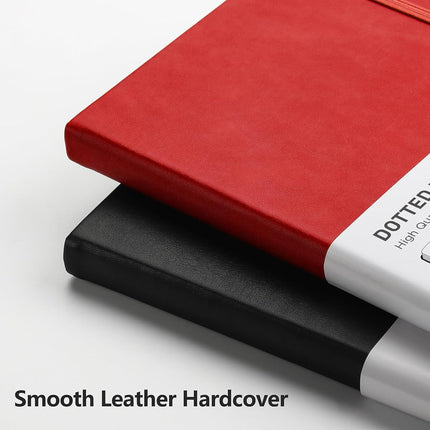 RETTACY Dotted Journal Notebook, 256 Pages, A5 Medium Size (5.7'' × 8.3'')