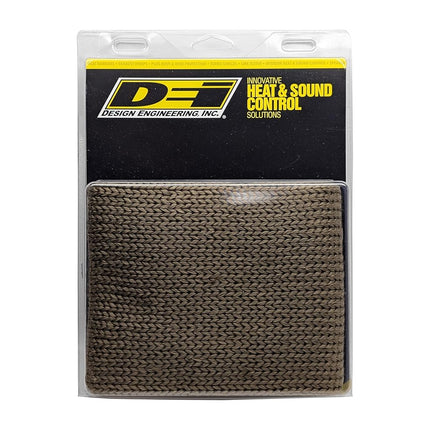 Design Engineering 10040 4" x 24" Titanium Knit Exhaust Sleeve with Locking Ties & Tool