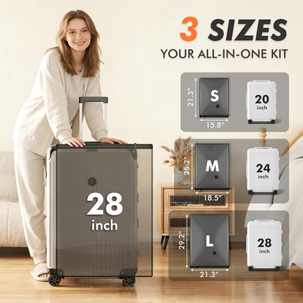 GONGSHI Vacuum Seal Bags for Clothing Travel & Home Storage, Travel Vacuum Bags with Pump,Space Saver for Blankets, Comforters, Pillows, Clothes,12 Combo