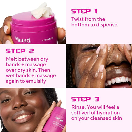 Murad Lipid Enriched Double Cleansing Balm & Makeup Remover, 50ml