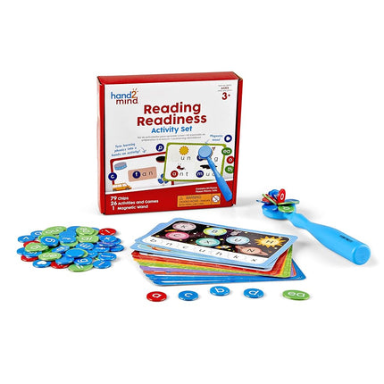 Learning Resources Reading Readiness Activity Set, Multisensory Learning Set for Classroom Literacy Learning, 94 Pieces, Ages 3+