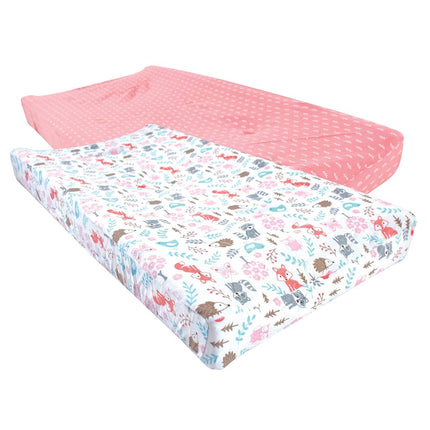 Hudson Baby Unisex - Funda de algodón para cambiador, diseño de zorro, talla única