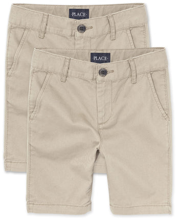 The Children's Place boys Stretch Chino Shorts, SA