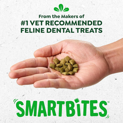 FELINE GREENIES SMARTBITES HEALTHY INDOOR Natural Treats for Cats, Tuna Flavor, 2.1 oz. Pouch