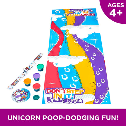 Hasbro Gaming Juego ¡No lo pises!, Edición Unicornio (Exclusivo de Amazon), 4 años en adelante