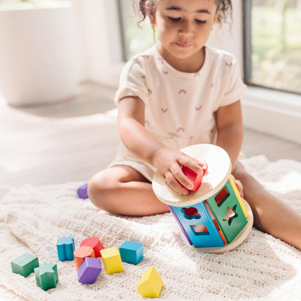 Melissa & Doug Match and Roll Clasificador de formas