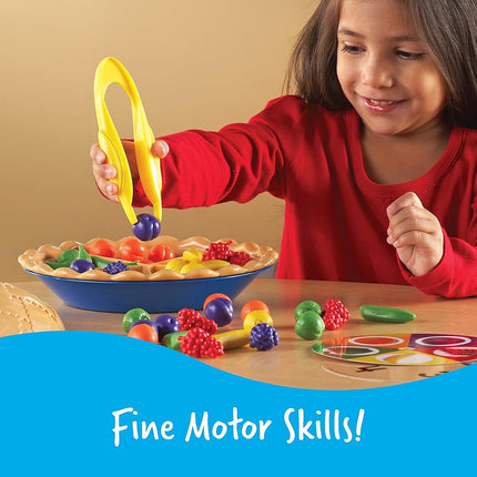 Learning Resources Super Sorting Pie, Ages 3+, Early Numeracy Counting Toy, 9.1 x 9.4 x 3.7 inches, Fine Motor Skills, Colour Recognition