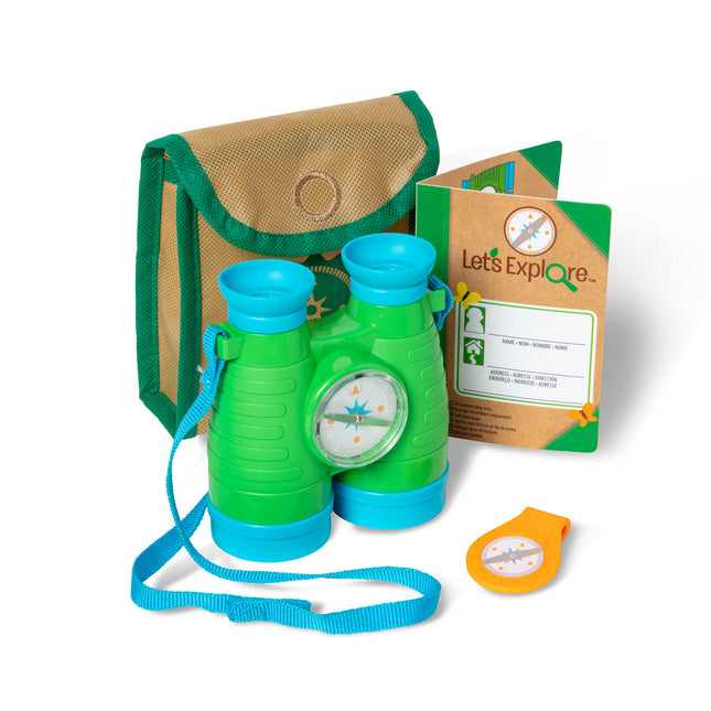 Melissa & Doug Let's Explore binoculars and compas