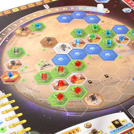 Stronghold Games , Terraforming Mars , Board Game , Ages 14+ , 1-5 Players , 90 - 120 Minute Playing Time