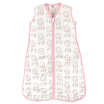 Hudson Baby Wearable Safe Sleep Muslin Sleeping Ba