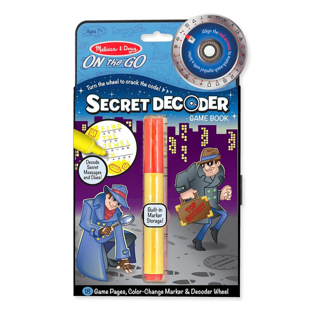Melissa & Doug Secret Decoder Game Book