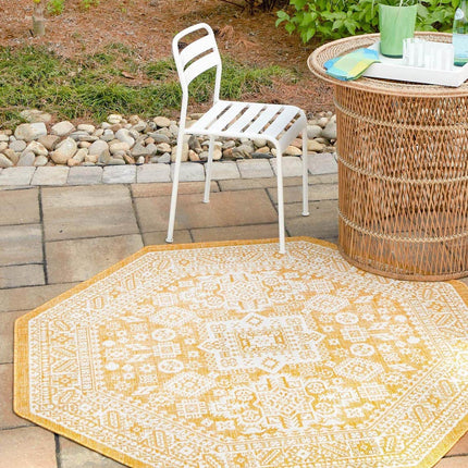 Unique Loom Outdoor Aztec Collection Area Rug - Ch