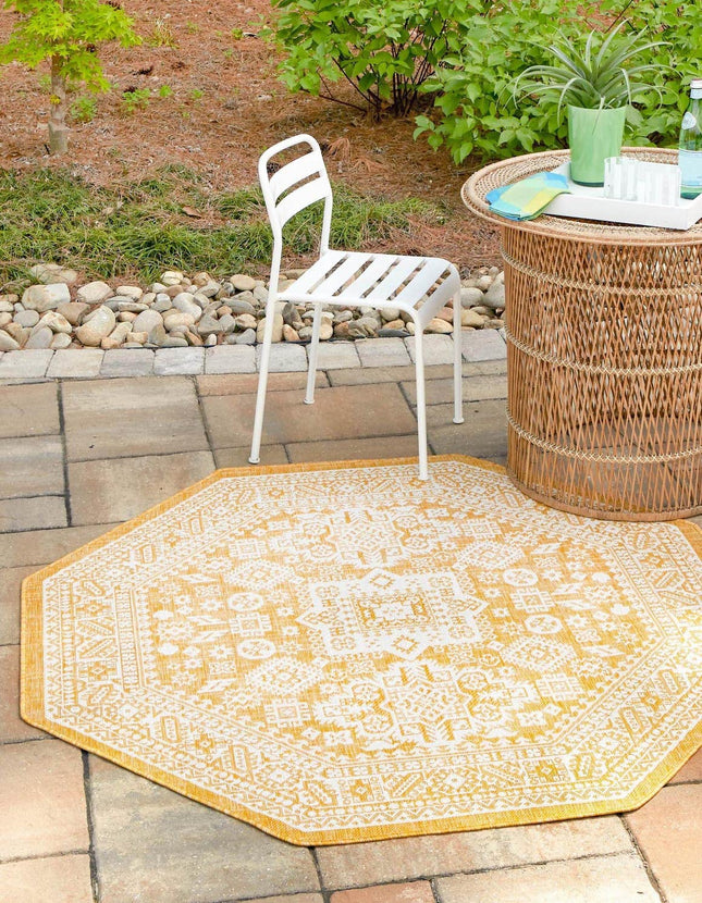 Unique Loom Outdoor Aztec Collection Area Rug - Ch