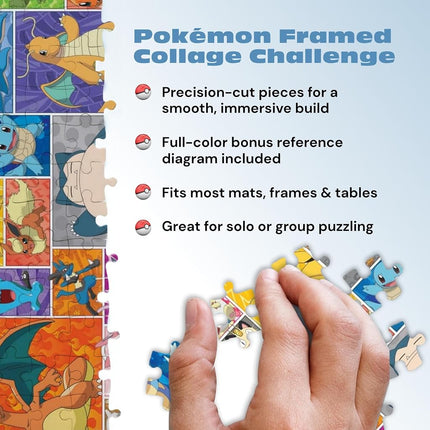 Buffalo Games - Pokemon - Frames - 1000 Piece Jigsaw Puzzle