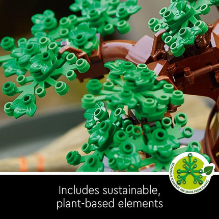 LEGO Bonsai Tree 10281 Building Kit, a Building Project to Focus The Mind with a Beautiful Display Piece to Enjoy, New 2021 (878 Pieces)