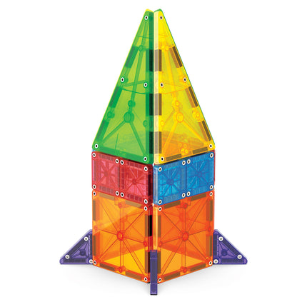 Magna-Tiles Combo 20-Piece Magnetic Construction Set, The Original Magnetic Building Brand