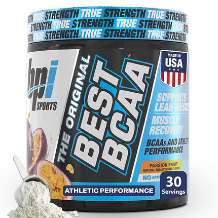 BPI Sports Best BCAA Powder, Passion Fruit, 10.58 