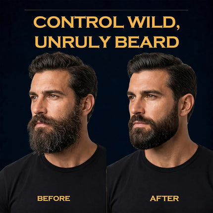 THEMANCODE Sandalwood Beard Balm for Men, Beard Care Gift for Men, 2 oz