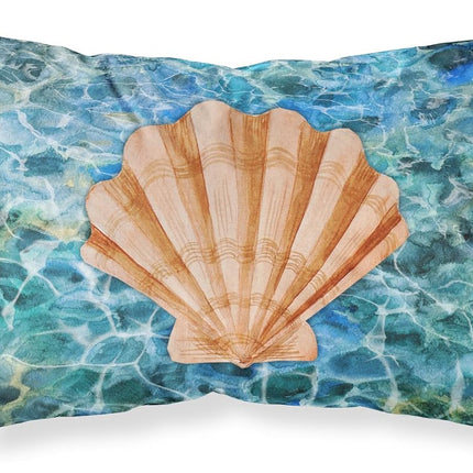 Caroline's Treasures BB5367TAIE D'OREILLER Coquille Saint-Jacques et Tissu d'Eau Taie d'Oreiller Standard Légère Super Douce Facile d'Entretien Décoration Œuvre d'Art, Standard