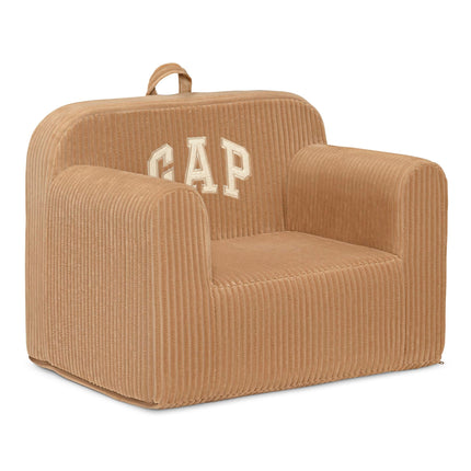 Delta Children babyGap Ribbed Velour Chairs - Greenguard Gold Certified, Brown