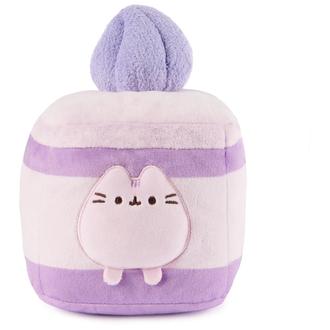 GUND Pusheen Lavender Spongecake Plush, Squishy To