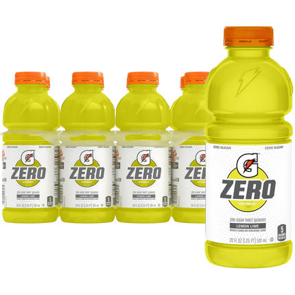 Lemon Lime Thirst Quencher, 20 Fl Oz Bottles, 8 Pa