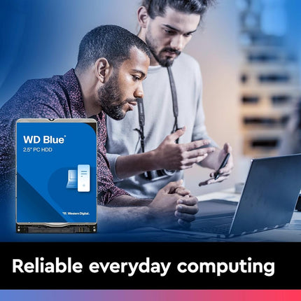 WD Blue 1TB Mobile 2.5" Internal Hard Drive, 5400 RPM Class, SATA 6 GB/s, 128MB Cache, 2 Year Warranty