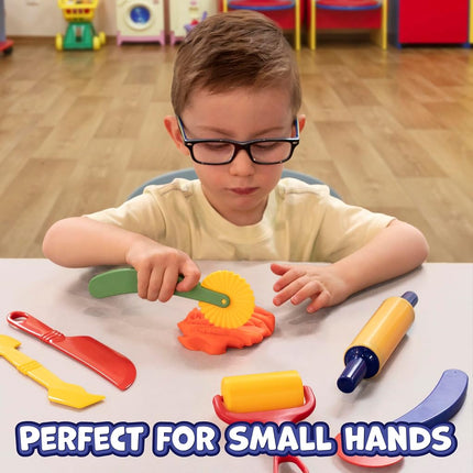 READY 2 LEARN Dough Tools, Set of 6