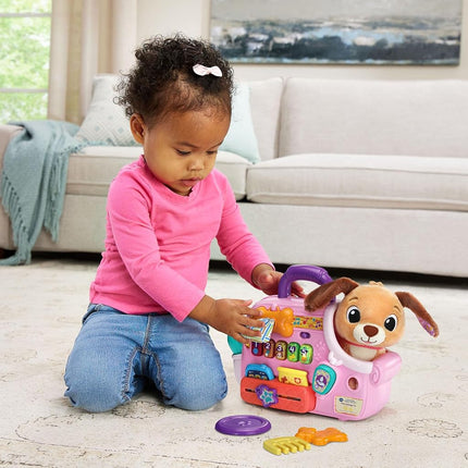 VTech Cutie Paws Puppy Carrier, Pink