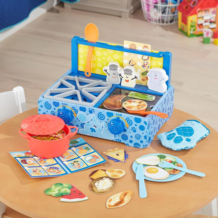 Melissa & Doug Blue's Clues & You! Wooden Cooking Play Set