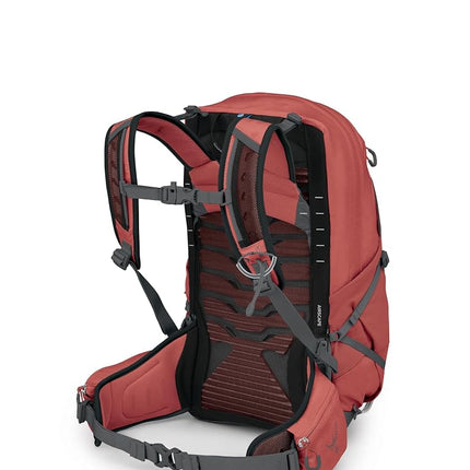 Osprey Tempest 22 Sac à dos de randonnée léger pour femme, Red Pampas/Coal Grey, Taille unique