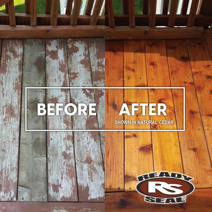 Ready Seal 520 Exterior Stain and Sealer for Wood, 5 Gallon, Redwood - Packaging may vary