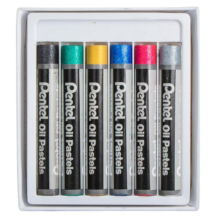 Pentel Arts Metallic Oil Pastels