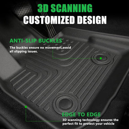 Floor Mats & Cargo Liner for Buick Encore GX AWD 2026 2020-2025,for Buick Encore GX AWD 2020-2025 Preferred | Select | Essence, 2024-2025 Sport Touring | Avenir, (Cargo Tray in Upper Deck Position)
