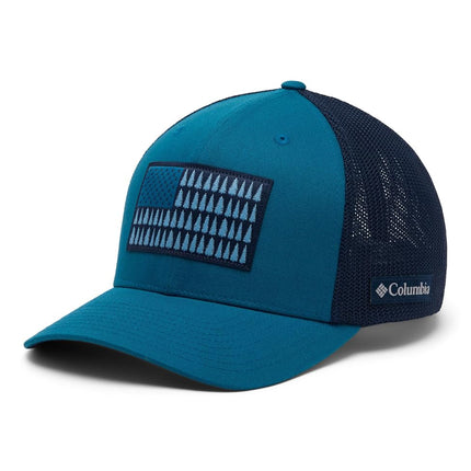 Columbia Unisex Adult PFG Logo Mesh Ball Cap