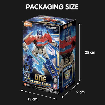 Blokees Figures - Transformers (Model Kit) 71161 - Classic Class(CC) 11-ONE-Optimus Prime （Luminous Eyes）