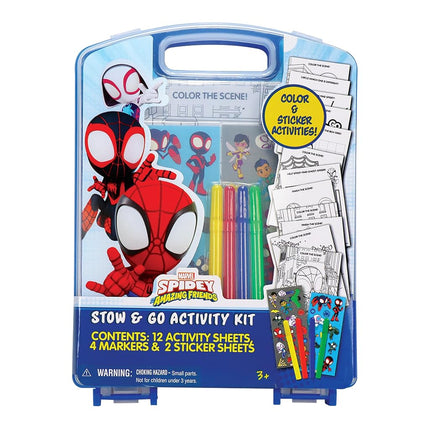 Marvel Spidey & His Amazing Friends Stow & Go Activity Kit