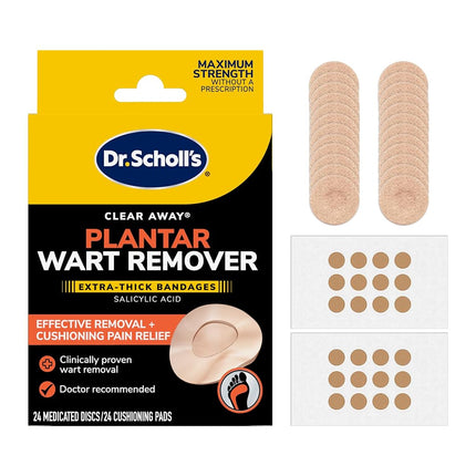 Dr. Scholl’s Clear Away Plantar Wart Remover for F