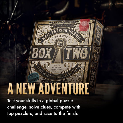 Theory 11 | Box Two | A Thrilling Puzzle Adventure by Neil Patrick Harris | Ages 14+