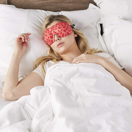 Bucky 40 Blinks No Pressure Eye Mask for Travel & Sleep, Hibiscus Leaf, One Size, Hibiscus Leaf, 1 Count (Pack of 1), Casual