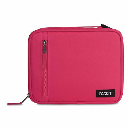 PackIt® Freezable Classic Lunch Box, Magenta, Buil
