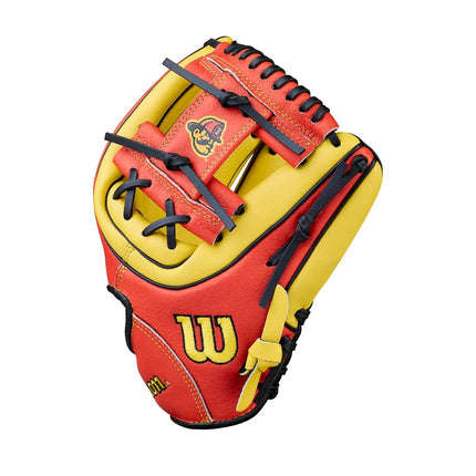Wilson 2026 A450 Firefighters 11" Baseball Glove Field Frame Right Hand Throw Yellow/Red/Black